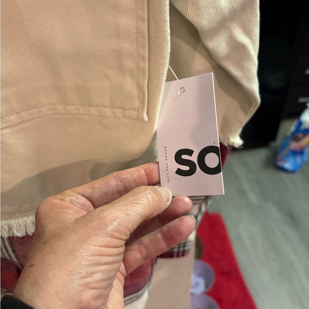 SO Cream Textured Jacket - Picture 3 of 4